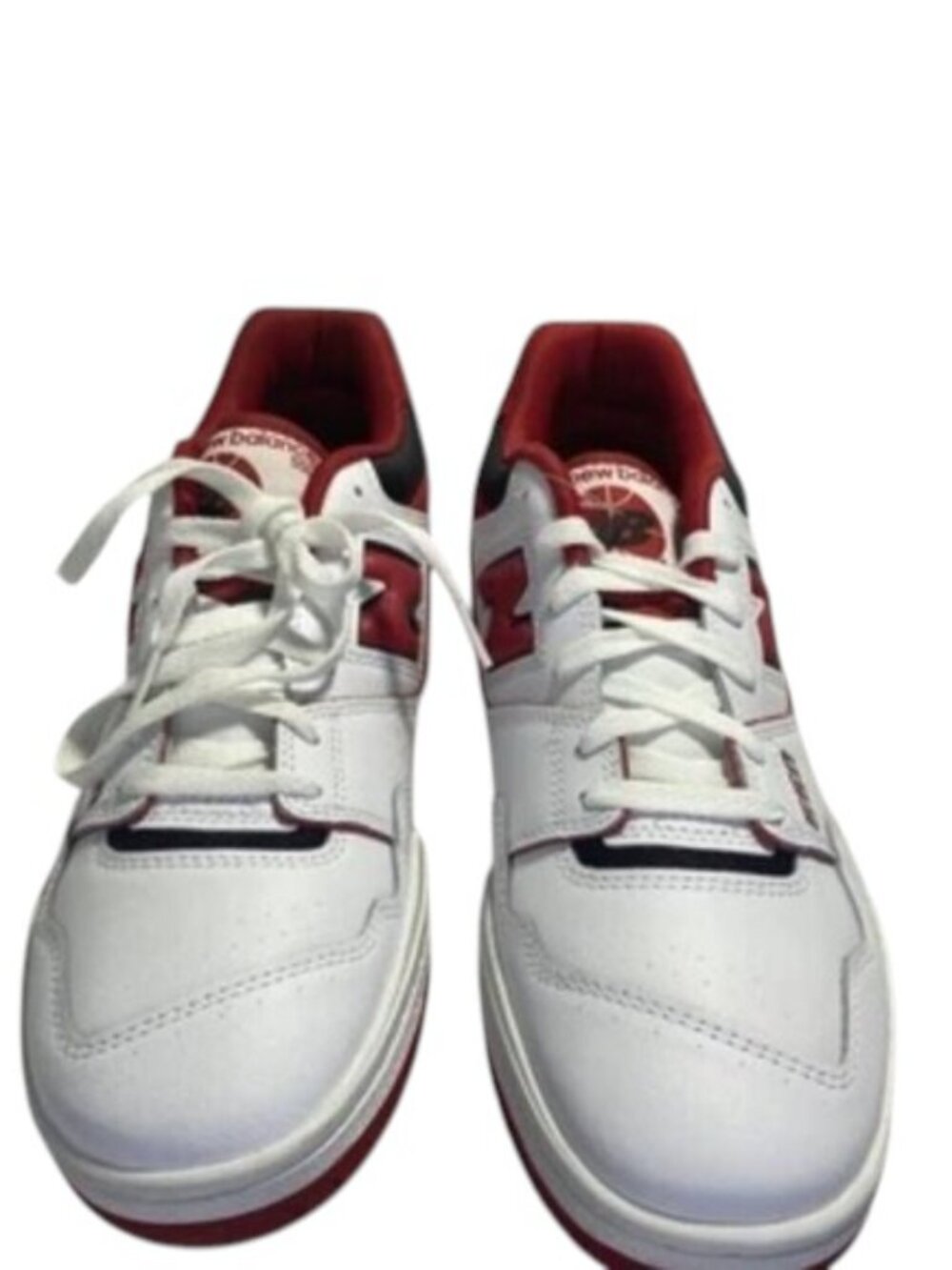 NEW - NEW BALANCE 550 Low Top White Leather Mens Size 11.5 Lace Up Sneakers